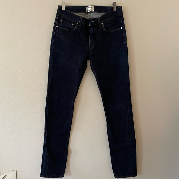 Acne Studio Dark Blue Jeans